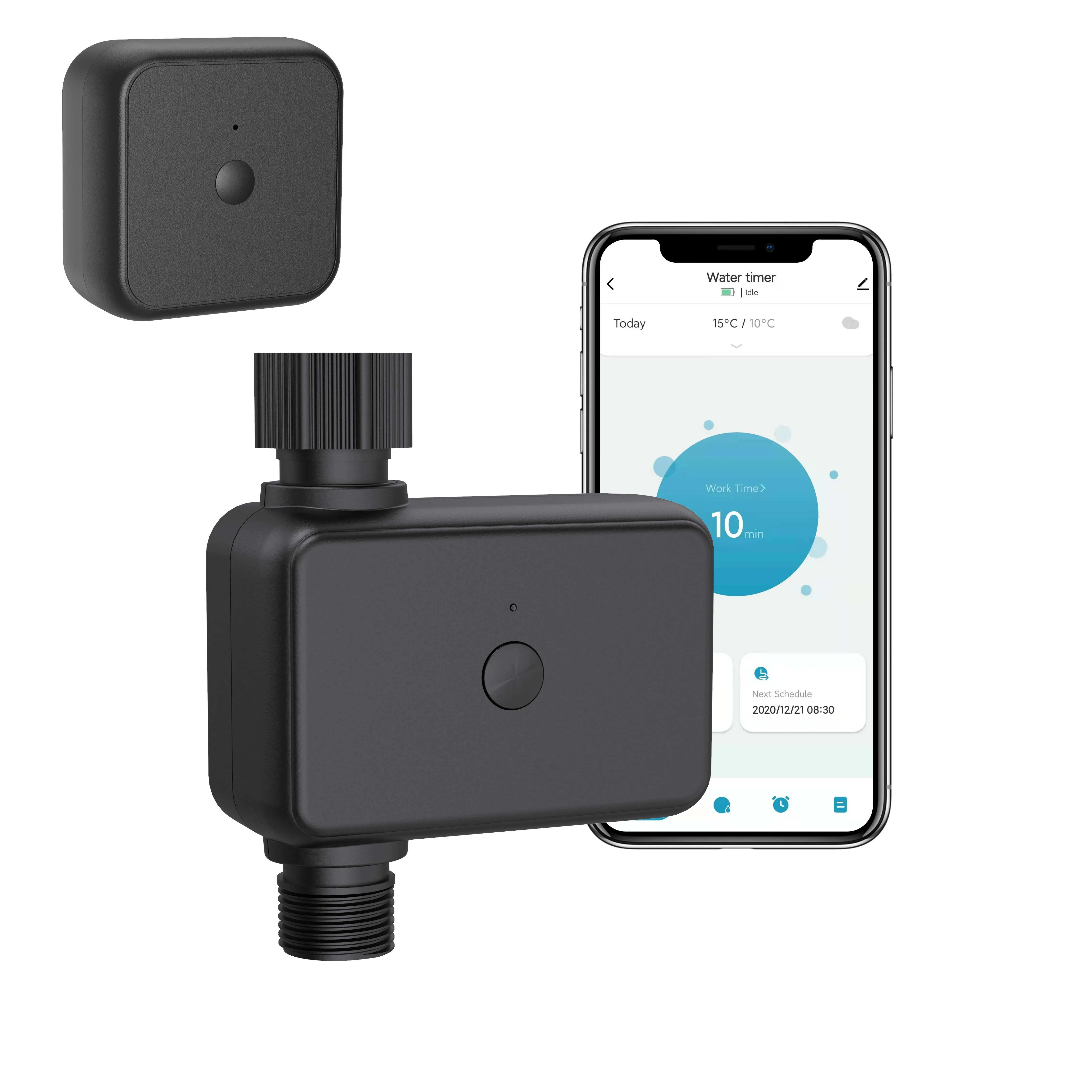 
 Garden Smart Watering Timer Irrigation Controller System Valve Hose Sprinkler Small Hose Timer Tuya WiFi HUB watering timers  