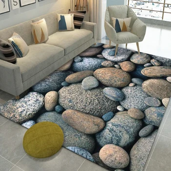 Modern Luxury Fashion Style Full Carpet for Home Hotel Bedroom Living Room-Woven Cut Pile Polyester Floor Mat for Prayer