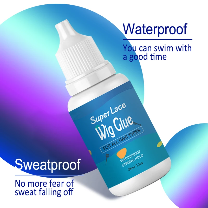 Oem Waterproof Ultra Strong Hold Hair Glue Watermelon Blueberry