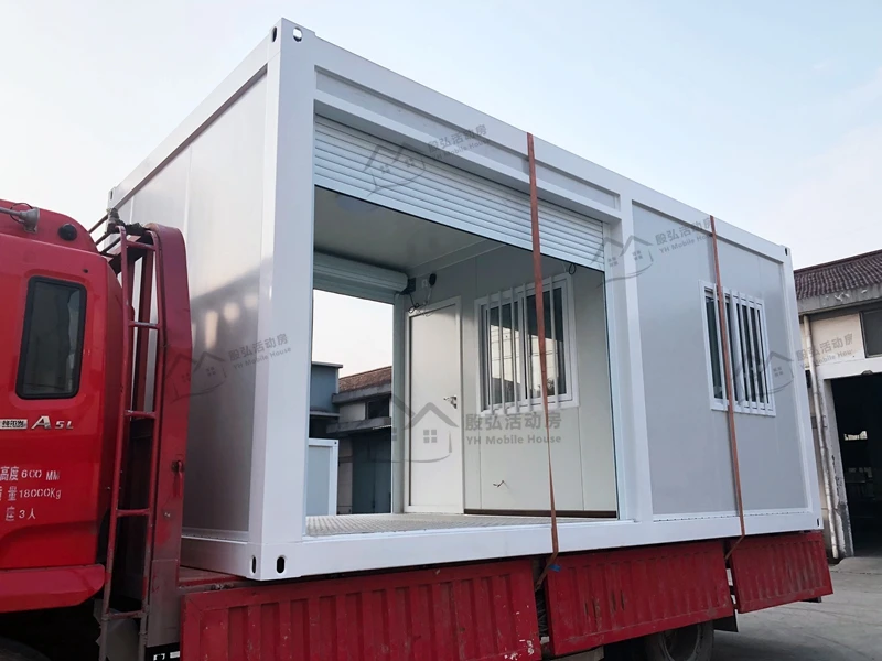 Prefabricated House Portable 20ft Container Office Modular ...