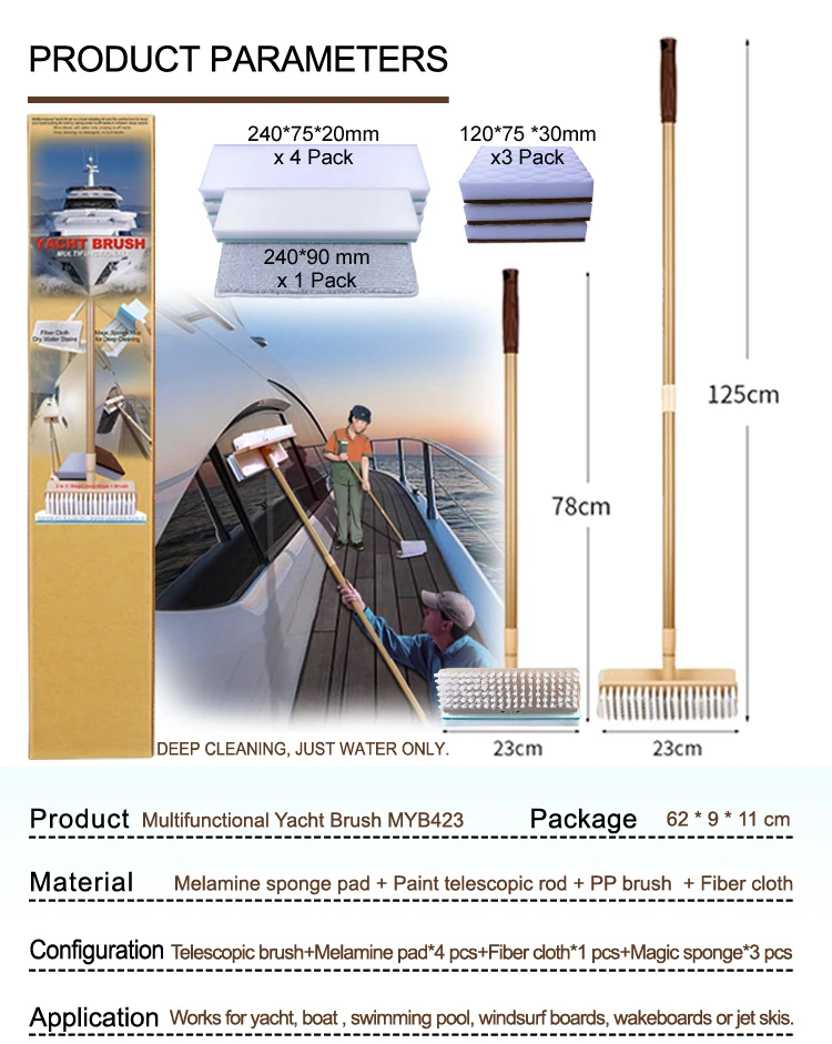Best Boat Cleaning Brushes Wash Car,Rv,Boat Boat Accessories Cleaning