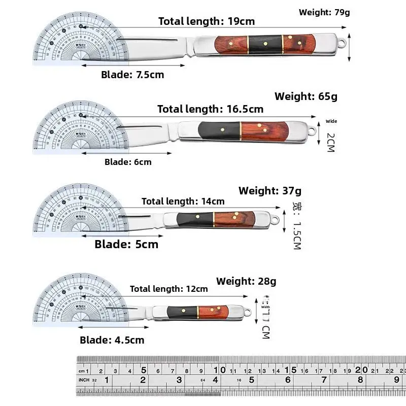 Outdoor Survival Folding Knife With Stainless Steel Blade Ergonomic Handle, Ideal For Camping, Hiking, Hunting, And_voghion.com