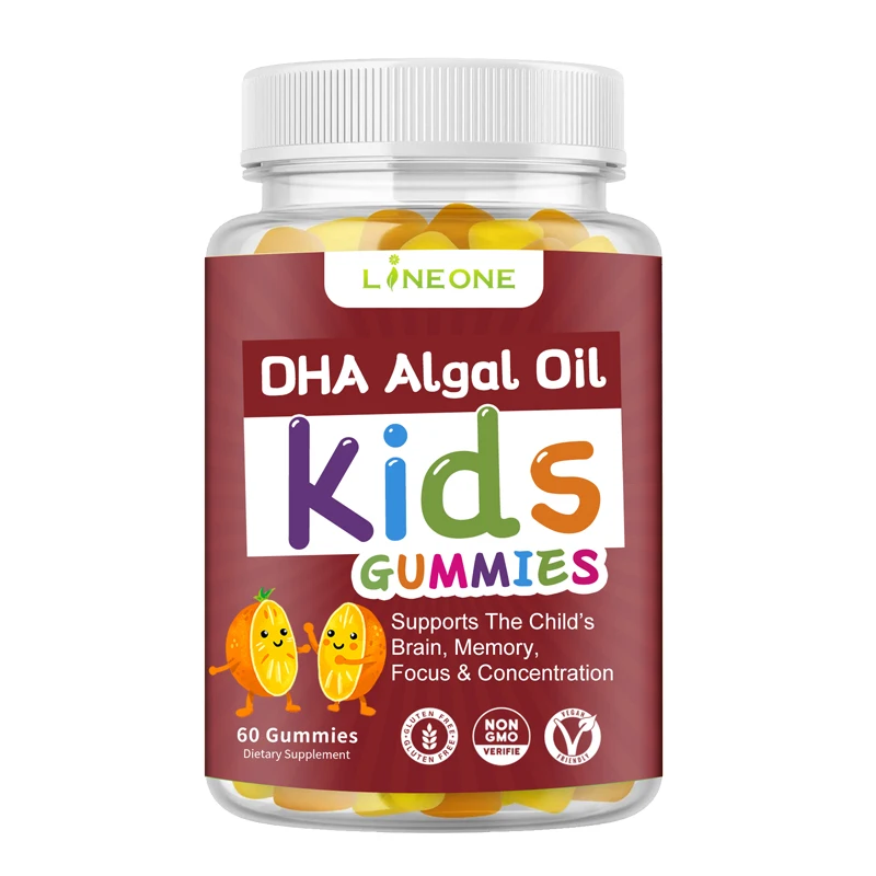 Best Offer  dha algae oil  kids immunity support vitamin  gummies