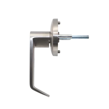 017S Factory Supply Stainless Steel 78mm plate lever handle for panic bar door handled lock passage door