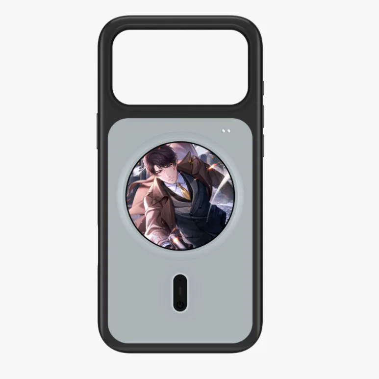 Shockproof Smart Cover with Remote Control and Magnetic Ring for Apple for iPhone 17 Pro Max 17 17 Pro