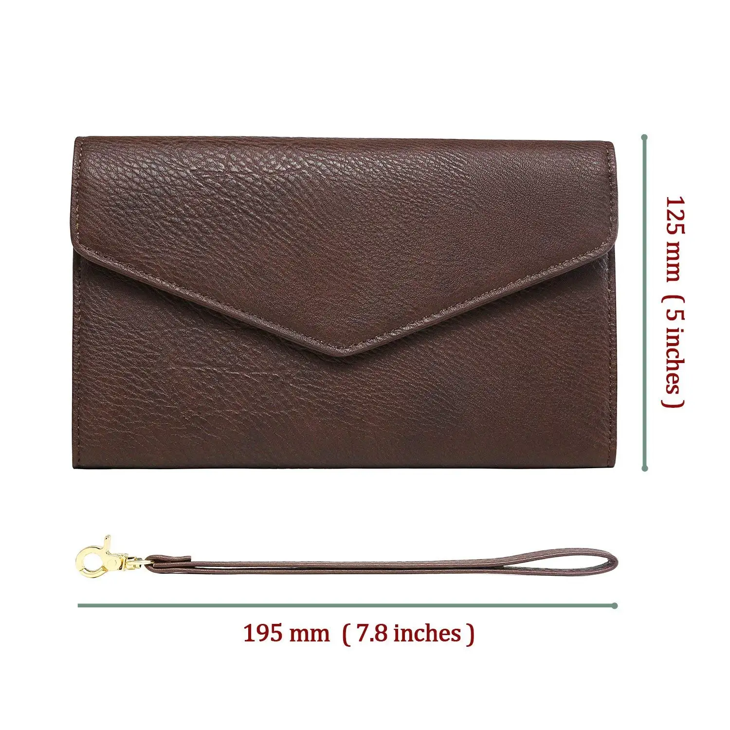 Женский и мужской дорожный клатч из искусственной кожи, кошелек, дорожный кошелек