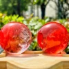 Red Crystal Melting Ball