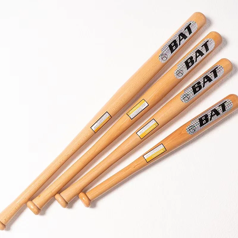 Wooden Baseball Bat (beech) - Perfect for Training & Protection