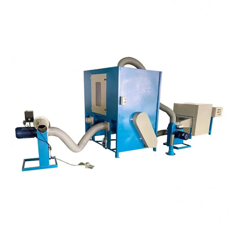 Мини-машина для открывания тонкого хлопчатобумажного полиэстера из конопляного