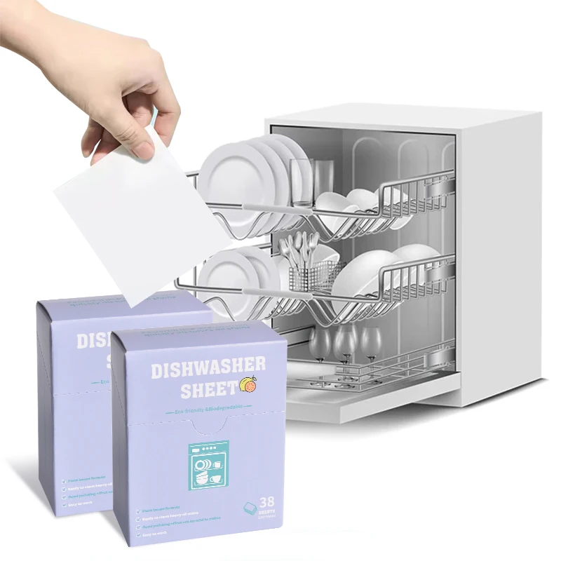 Eco Friendly Dishwasher Detergent Tablet Sheet Dishwashing Detergent