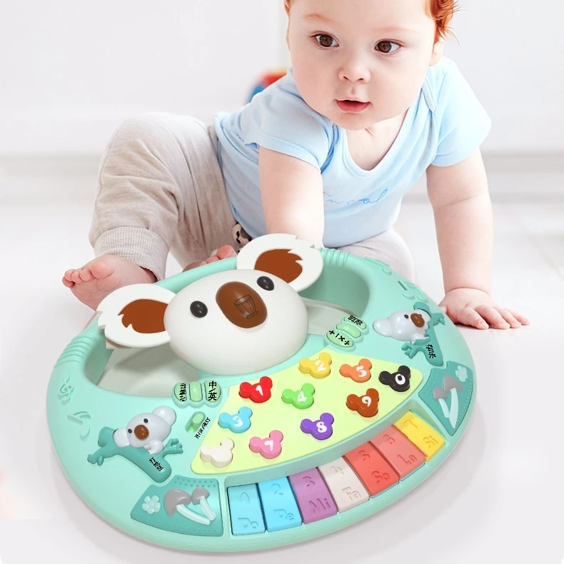 Детский мини музыкальный пластиковый игрушечный пианино, электронные музыкальные инструменты, игрушки