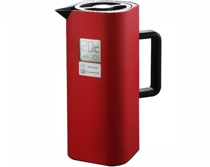 Smart Stainless Steel Digital Temperature Display Insulation Pot Vacuum Thermos Coffee Thermal Carafe With Temperature Display