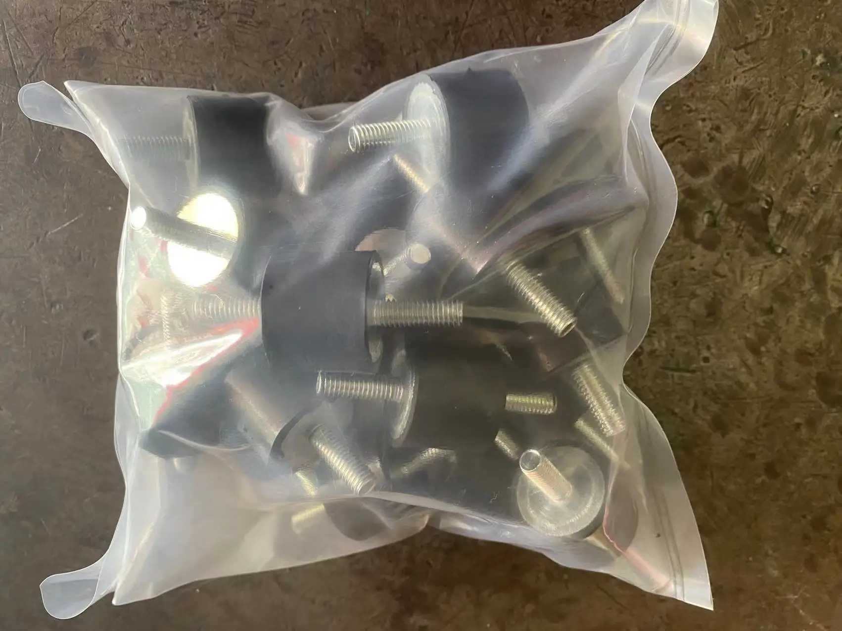 Wholesale Type VD Rubber Vibration Isolator With Double Bolt Diesel Generator Rubber Damper Buffer Block