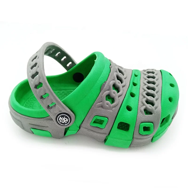Оптовая продажа необычная детская обувь с логотипом на заказ для мальчиков и девочек сандалии сланцы забавные детские тапочки повседневные Сабо