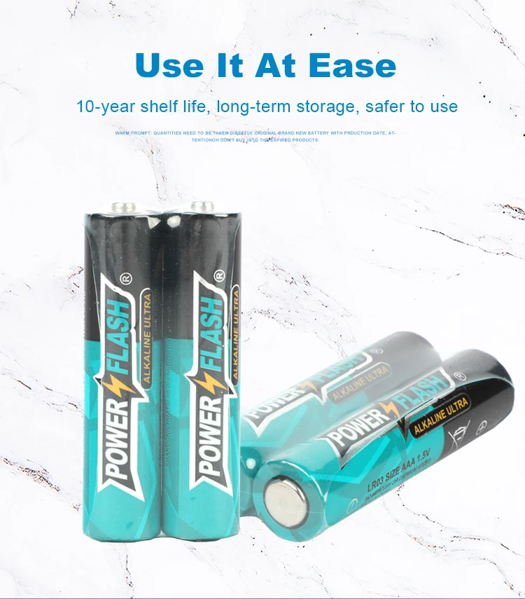 Non Rechargeable Dry Cell Aaa Primary Alkaline Battery 1.5v Lr03 ...