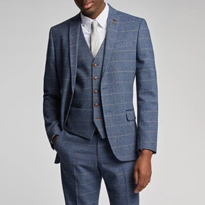 Mens Suits Italian High Quality Fit Slim Wool Formal Wedding Groom Business Fine Men 3 Piece Italian Suits for Men