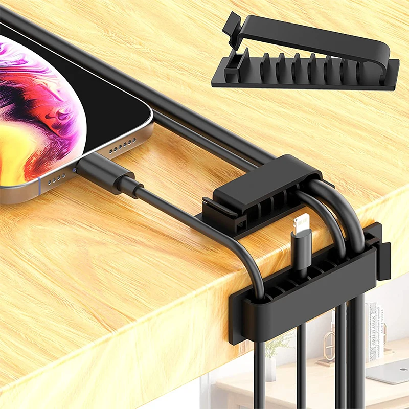 192 Pcs Cable Management Kit Wire Organizer Sleeve Holder Cord Clips