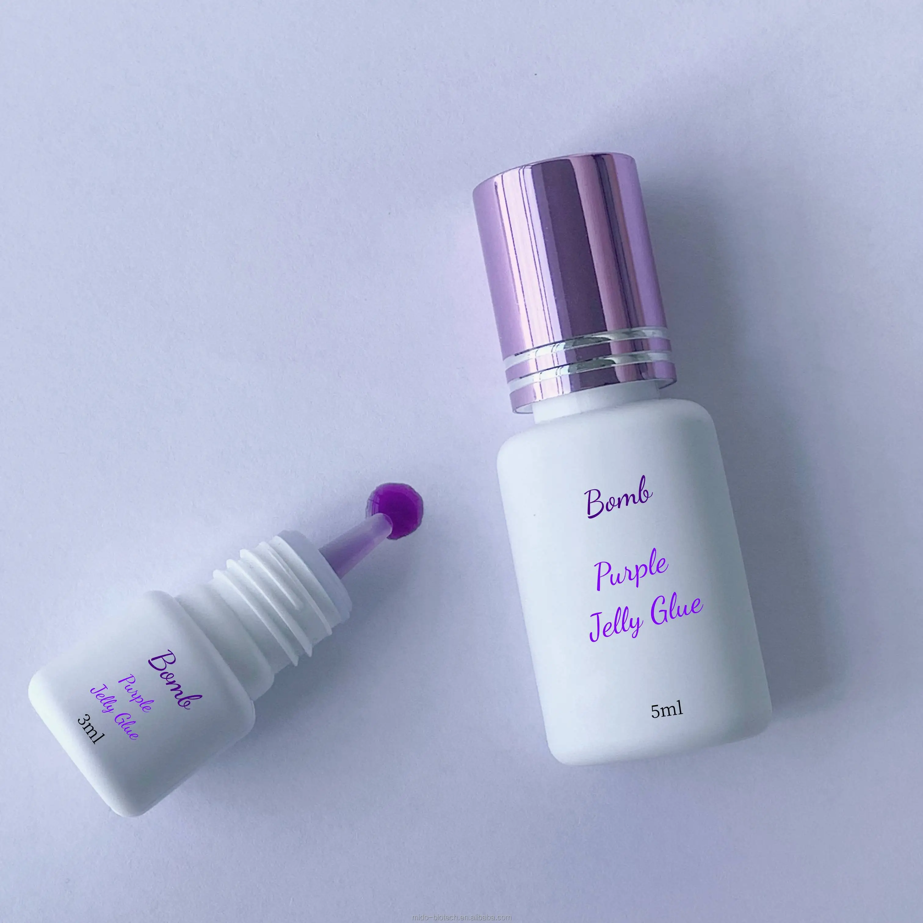 Korean Latest Long Lasting Lashes Extension Jelly Color Glue And Low