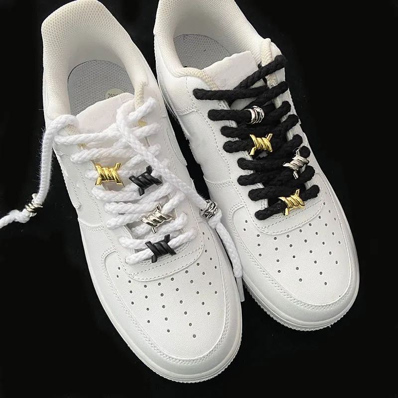 Metal Nike Air Force Accessories Hot Sale Metal Shoelaces Charms
