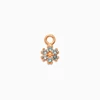 Rose Gold-bleu cz