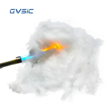 High Temperature Resistance  Ceramic Fiber Fireproof  Cotton Bulks Ceramic Fiber Cotton