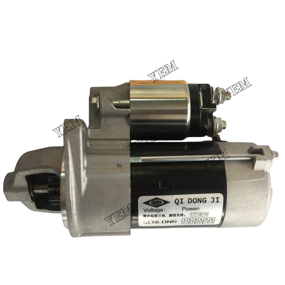 D1105 Starter Motor 16235-63010 for Kubota Engine 3