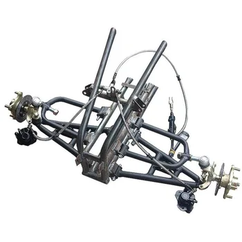 Go Kart Hydraulik Hinterrad Scheibenbremssattelsystem, Go Kart Bremssatz für 50 Cc, 110 Cc, 125