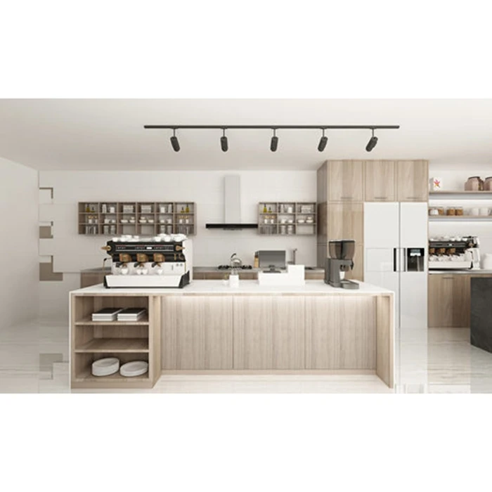 Design White Shaker Modular Wooden Kitchen Cabinets White High Gloss Kitchen Cabinet