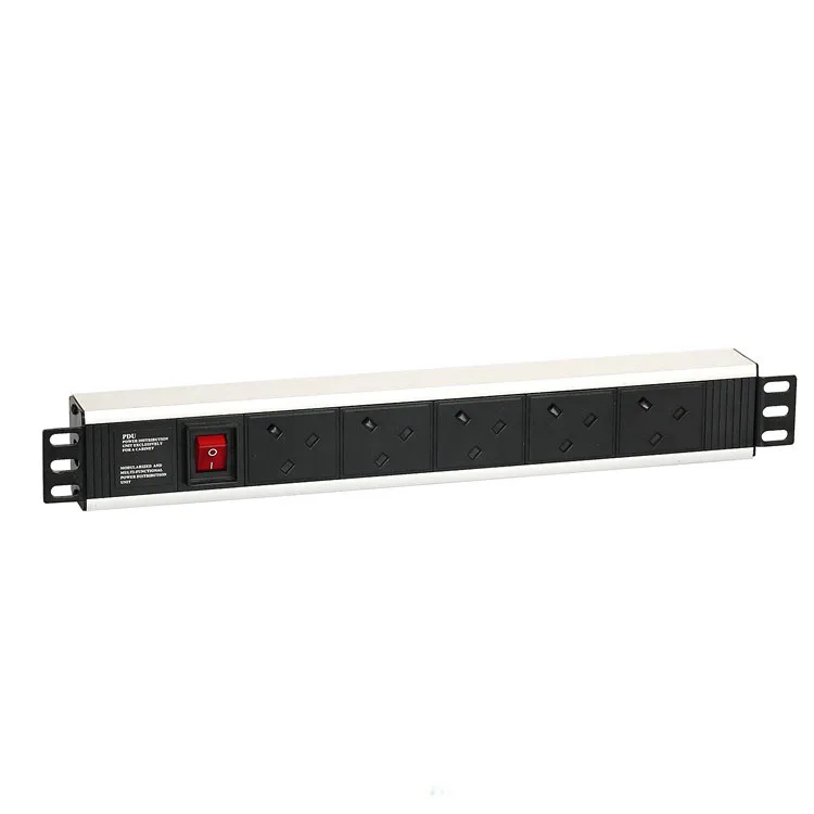 19 Inch /vertical Installation 6 / 7 / 8 / 12 Sockets Uk Pdu - Buy Uk ...