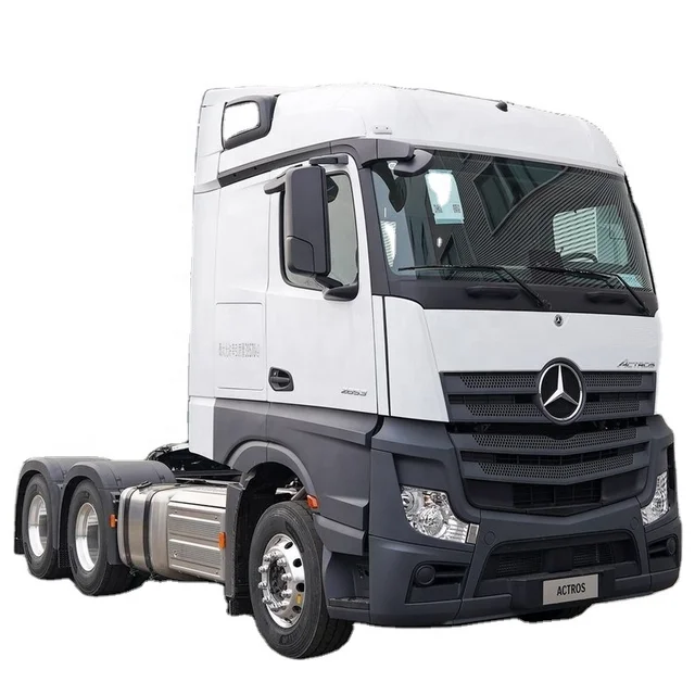 Hot sales 31 - 40T  actros 6x4 tractor head truck tractor trailer head for sale