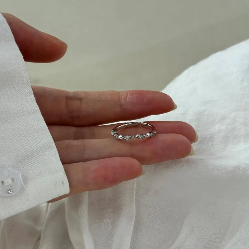 KAKODIY Fashion Evil Eye Open Girls Ring Women Wedding Engagement 925 Sterling Silver Ring detail 9