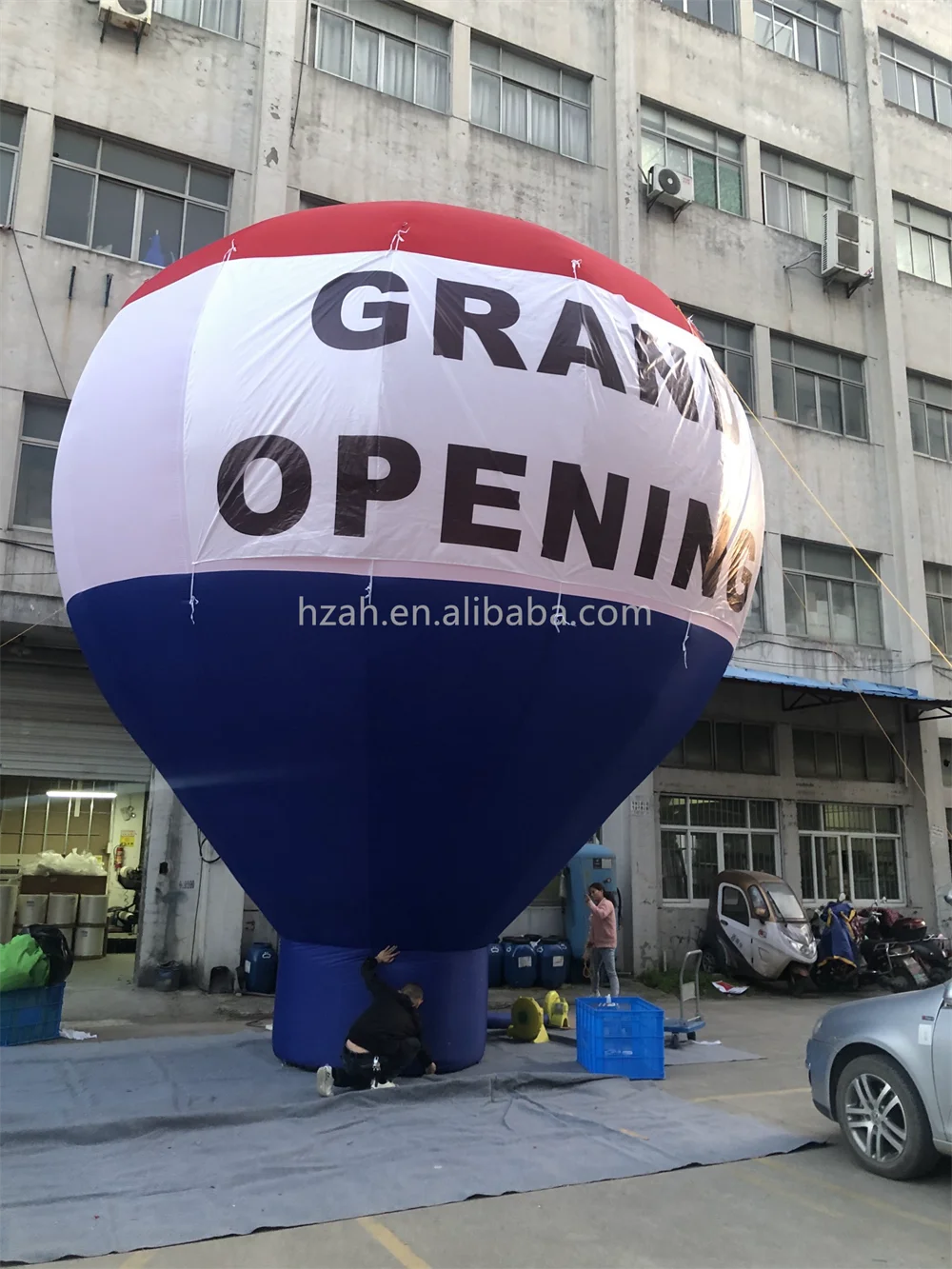 Grand Opening Giant Hot air Balloon Advertising Inflatable Hot air ...
