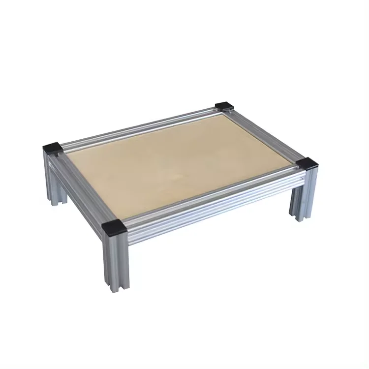 Erhhtes T-Nut-Aluminiumprofil Hundebett Aluminiumprofile Rahmen fr  Haustier- und Katzenbetten