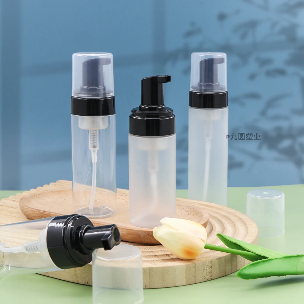 Custom Recycled 15ml Empty Replaceable Frosted White Round Eco Friendly Pp Airless Spray Pump Bottle 30ml 50ml