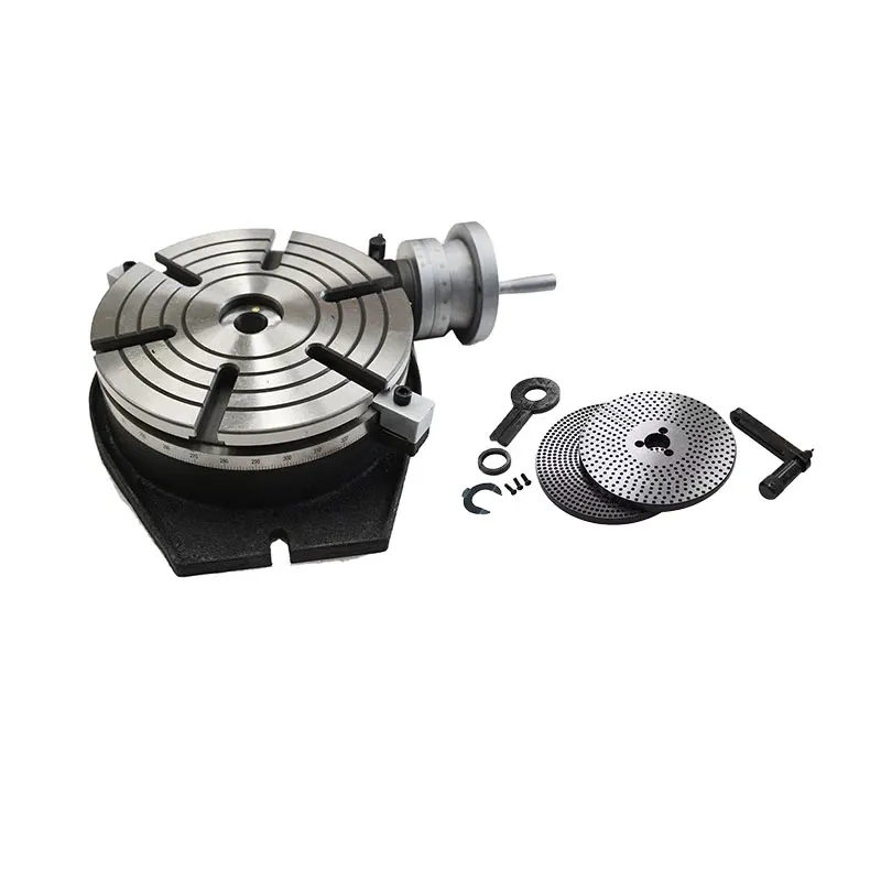 Ts400a Horizontal Rotary Table With Indexing Plate For Cnc Dilling