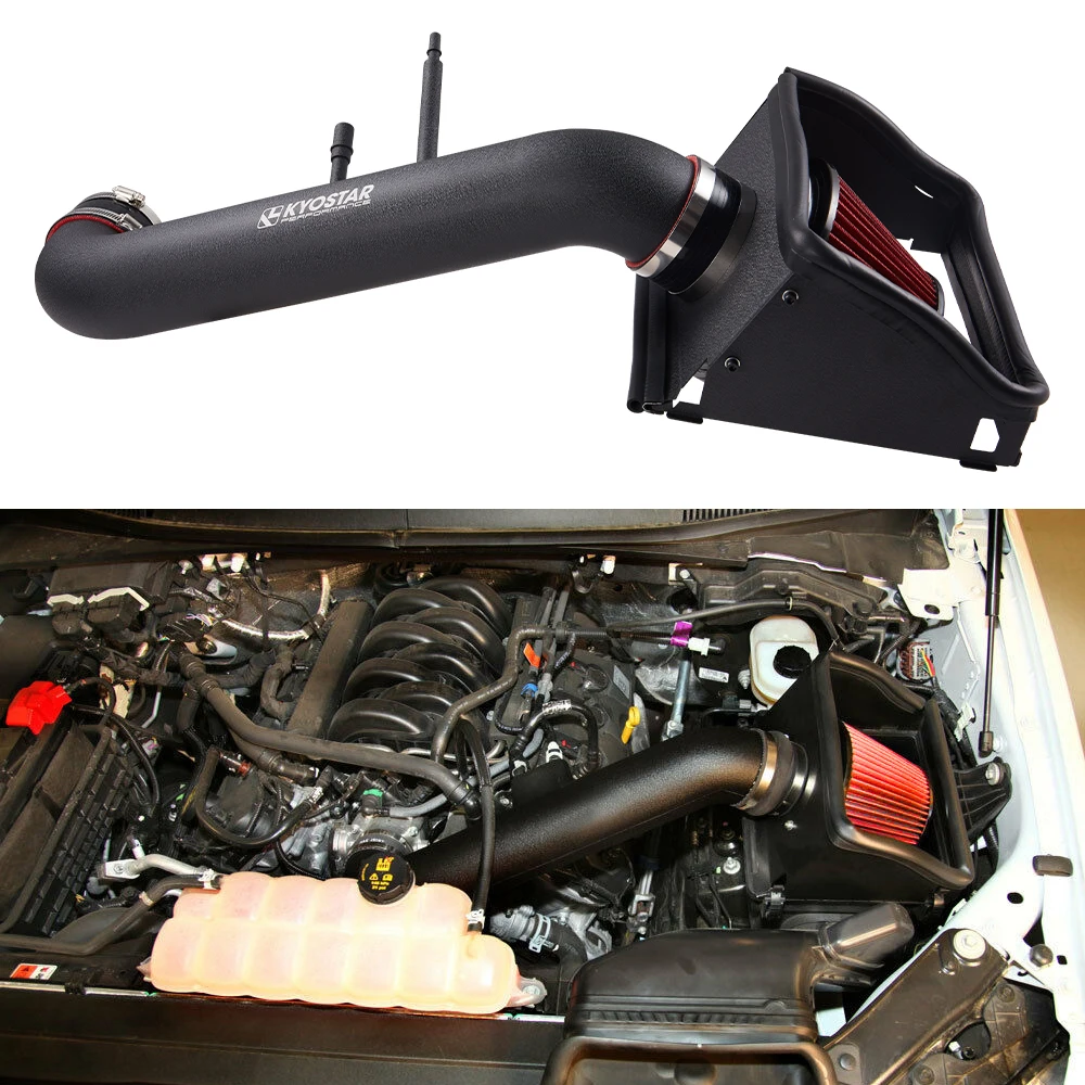 2015-2020 Ford F150 Xlt XL 5.0L V8 Kyostar 3.5 Inch Car Cold Air Intake System Fit F150