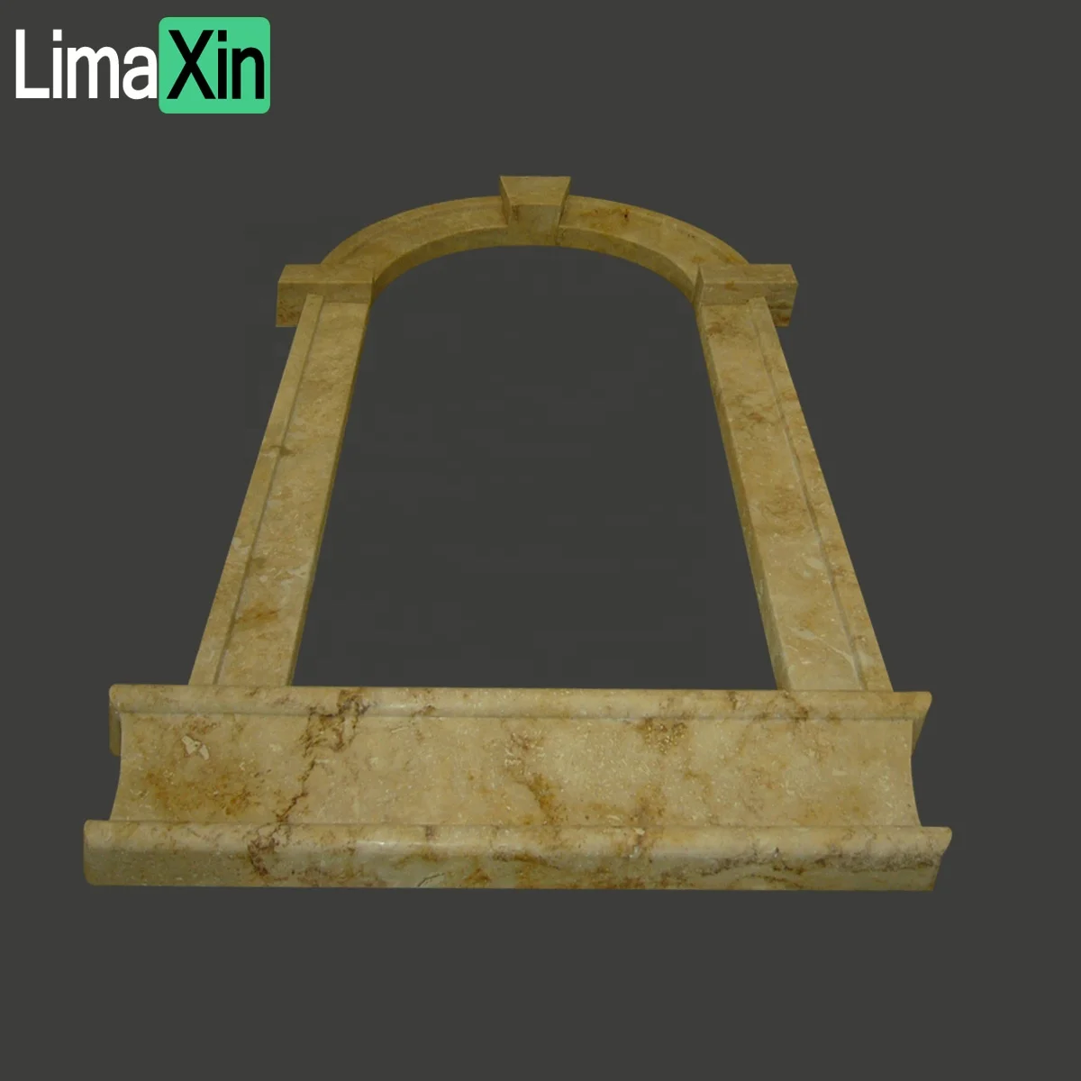 Marble Window Frame Design High End House Exterior Wall Decoration Stone Window Surround