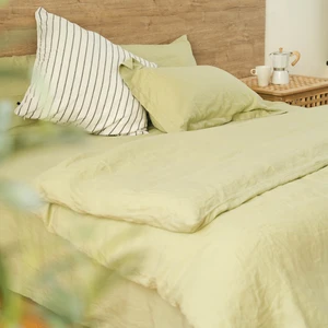High Quality 100% French Linen 100TC All-season Sheet Set Natural Flax Linen Duvet Cover Set Linen Bedding