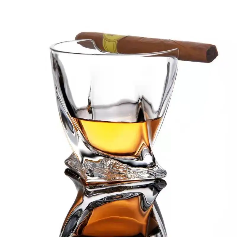 300ml 10oz Cigar Glasses Wholesale Unique Custom Old Fashioned Crystal