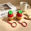 Porte-clés Fidget Clicker Fraise