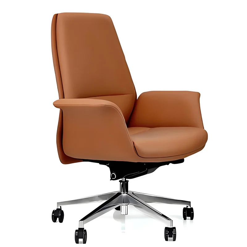 Modern Office Leather Ergonomic Computer Chair boss Luxury Manager Ceo Guest Seat Comfortable Swivel Adjustable Chairs