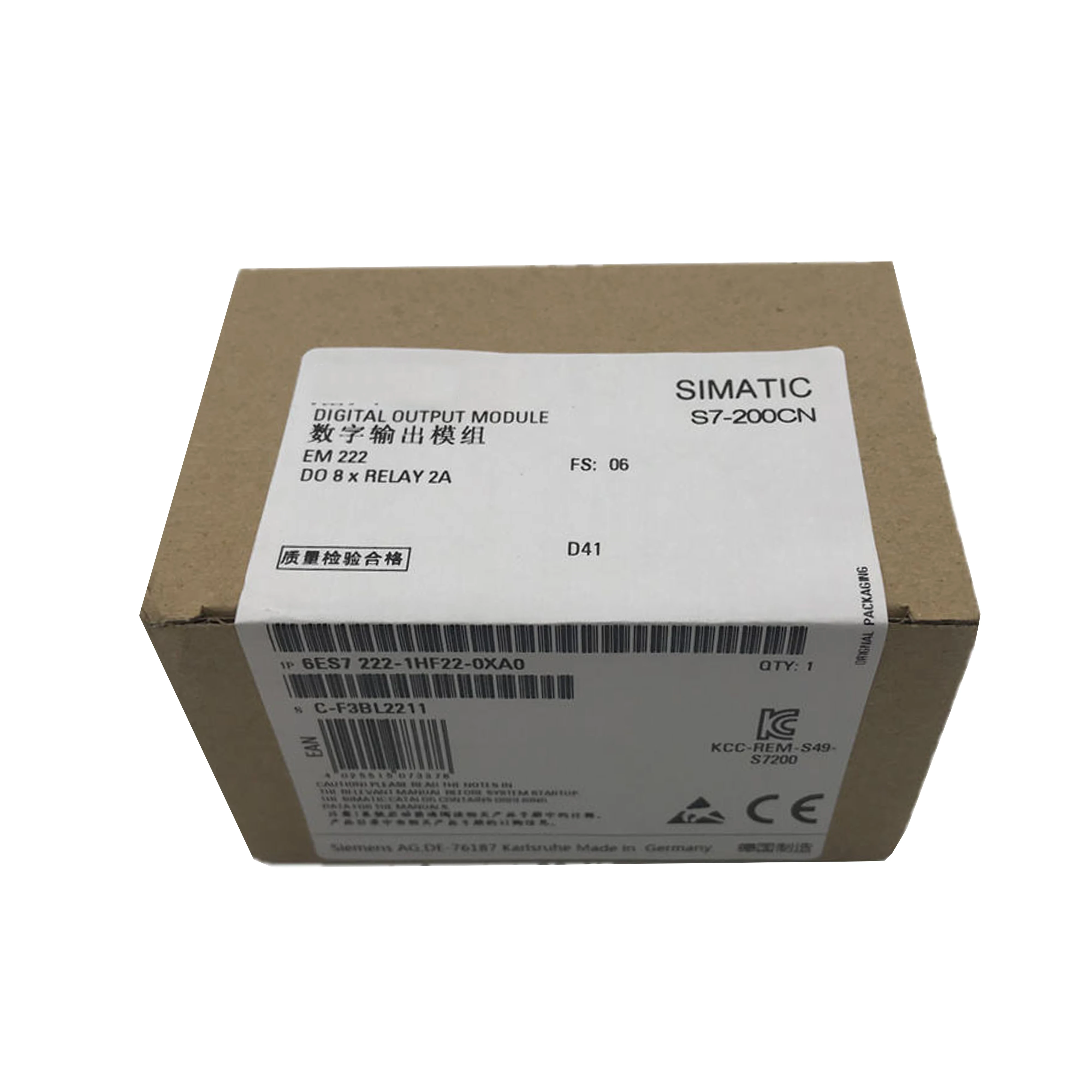 product new original 6es7222 1hf22 0xa0 6es72221hf220xa0 simatic s7 200 digital output module stock in warehouse-1