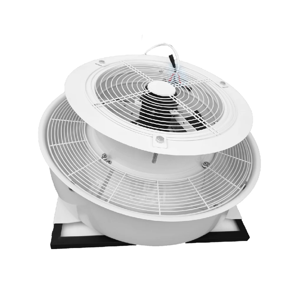 14inch Dc Solar Roof Fan Axial Flow Best Quality Brushless Dc Motor