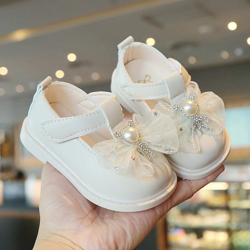 Baby girl shoes with bow online