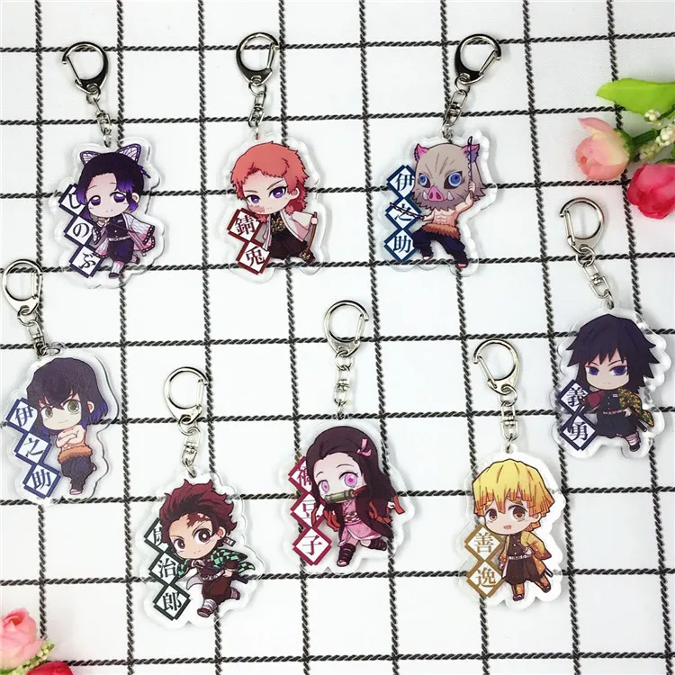 Custom Epoxy Resin Glitter Keychain Charm Acrylic Cartoon Anime Poke-mon 3D Lenticular Printing Acrylic Keychains