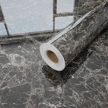 DUUEIHHUER Modern Marble Geometric Wall Paper Waterproof 60cm*10m Vinyle Roll for Home Kitchen Apartment School Hotel Decor
