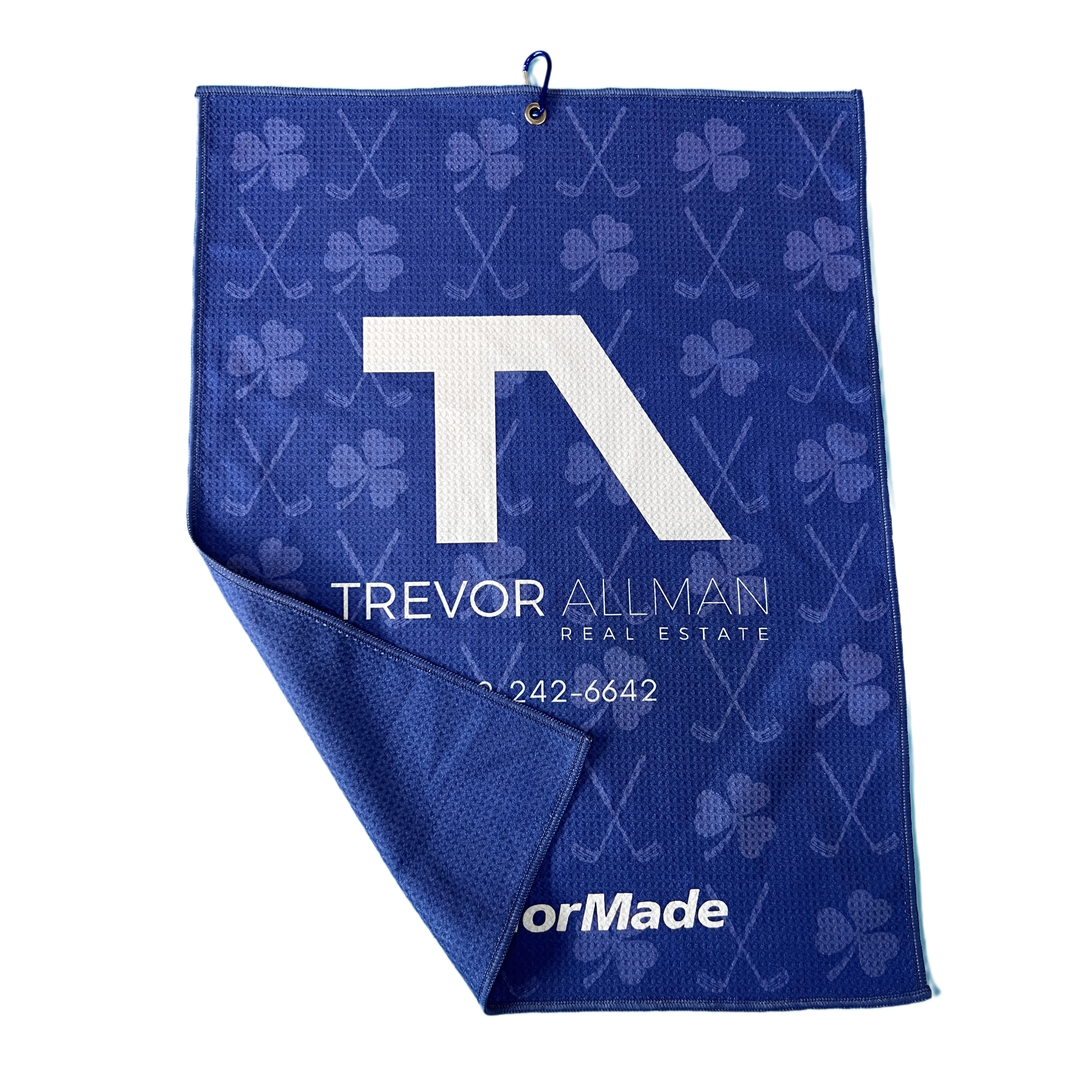 Высококачественное Вафельное полотенце из микрофибры для гольфа и спорта с логотипом на заказ для тренажерного зала, пляжа, для взрослых и младенцев, для Хэллоуина