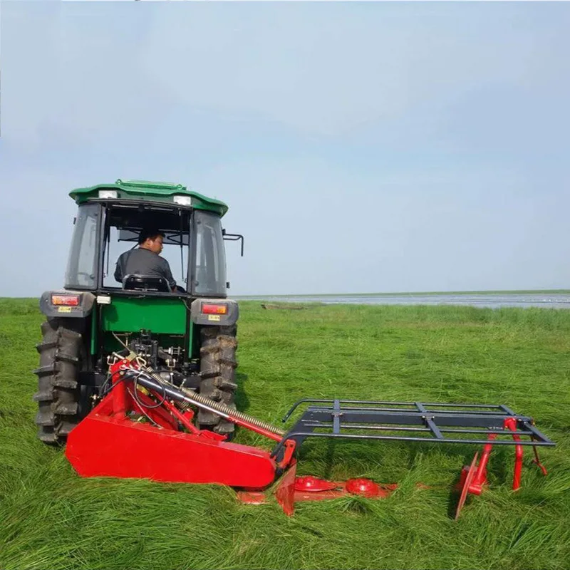 Mini Lawn Tractor Mulcher Mounted Alfalfa Harvester Mowing Tractors Lawn  Mover Tractor Grass Cutter