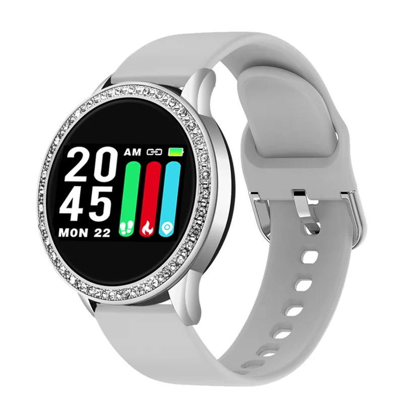  FITTRACK Atria Fitness Watch - Reloj inteligente de  entrenamiento deportivo para mujeres, hombres y niños, seguimiento de la  frecuencia cardíaca, el sueño, la respiración y el peso