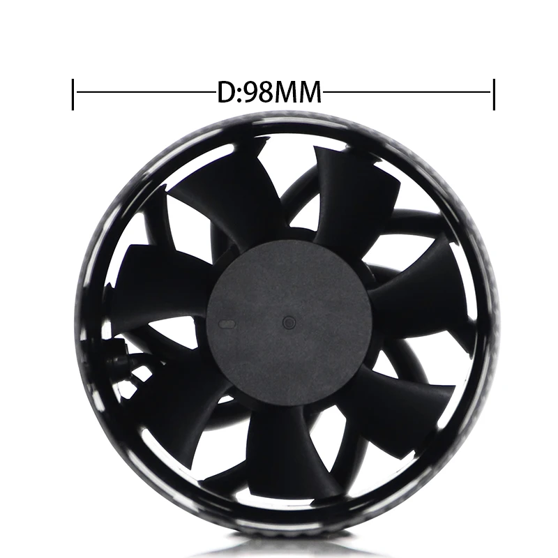 Straight Through Duct Fan, 24V, 6W, Brushless, ABS - detail 20